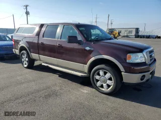 2008 Ford F-150 XLT with VIN 1FTPW14V28KB71888, listed as a Copart auction lot 84001354 with 181,473 mi miles and Clean Title. Bid and sale history available at carsss.com. Image 4.