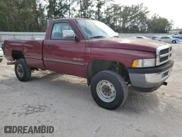 1995 Dodge 2500 with VIN 1B7KF26C8SS170098, listed as a Copart auction lot 47857045 with 192,811 mi miles and Clean Title. Bid and sale history available at carsss.com. Image 4.