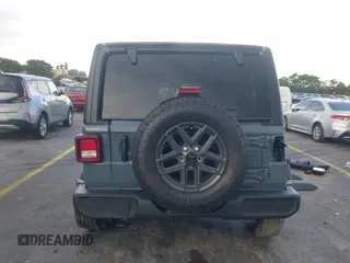 2024 Jeep Wrangler Sport S with VIN 1C4PJXDN8RW370133, listed as a IAAI auction lot 42453029 with 10,415 mi miles and . Bid and sale history available at DreamBid. Image 17.