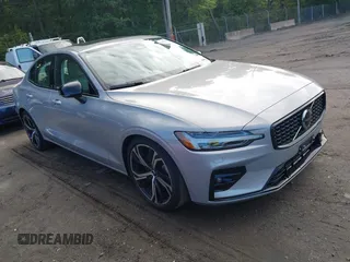 2024 Volvo S60 Core Dark Theme with VIN 7JRL12TK0RG294377, listed as a IAAI auction lot 42337658 with 32,034 mi miles and . Bid and sale history available at DreamBid. Image 1.