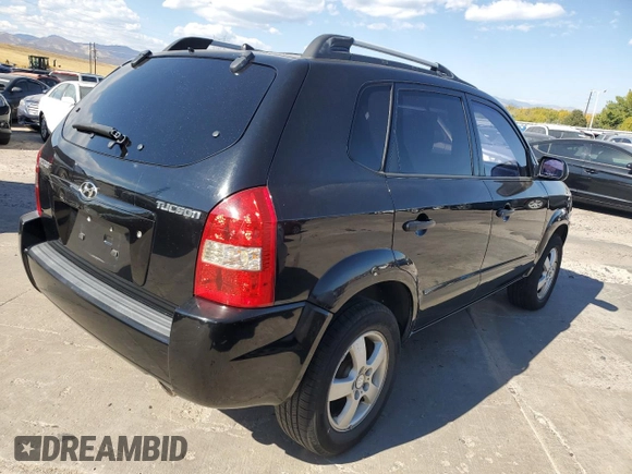 2007 Hyundai Tucson GLS with VIN KM8JM12B67U652939, listed as a Copart auction lot 73790634 with 155,199 mi miles and Clean Title. Bid and sale history available at carsss.com. Image 3.