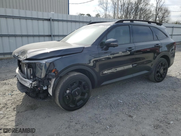 2024 Kia Sorento X-Line SX Prestige with VIN 5XYRKDJF0RG298133, listed as a Copart auction lot 47729285 with 15,363 mi miles and Salvage Title. Bid and sale history available at carsss.com. Image 1.