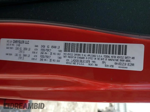 2008 Jeep Wrangler Unlimited X с VIN 1J4GA39138L611878, выставлен на аукционе Copart как лот 54682225 с пробегом 113 214 миль миль и Списание • Salvage title. История ставок и продаж доступна на DreamBid. Изображение 13.