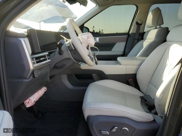 2025 Hyundai Santa Fe SEL with VIN 5NMP24GLXSH089028, listed as a Copart auction lot 49888755 with 6,242 mi miles and Salvage Title. Bid and sale history available at carsss.com. Image 7.