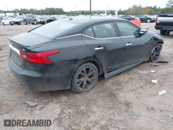 2017 Nissan Maxima Platinum with VIN 1N4AA6AP5HC413077, listed as a IAAI auction lot 40795641 with 193,630 mi miles and . Bid and sale history available at DreamBid. Image 4.