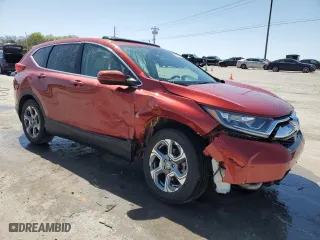 2018 Honda CR-V EX-L with VIN 5J6RW1H8XJL000863, listed as a Copart auction lot 52452115 with 51,293 mi miles and Salvage Title. Bid and sale history available at carsss.com. Image 4.