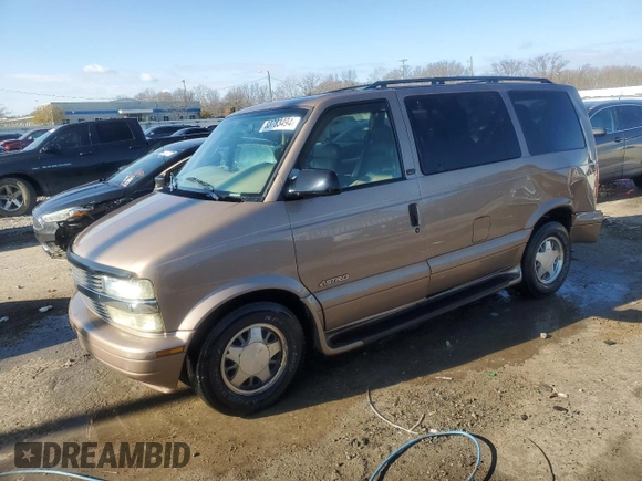 2002 Chevrolet Astro with VIN 1GNDM19X82B141148, listed as a Copart auction lot 83783494 with 210,345 mi miles and Non Repairable. Bid and sale history available at carsss.com. Image 1.