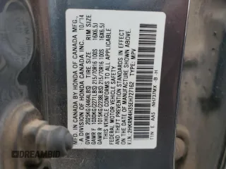 2014 Honda CR-V LX with VIN 2HKRM4H35EH727162, listed as a Copart auction lot 52741765 with 161,641 mi miles and Salvage Title. Bid and sale history available at carsss.com. Image 13.