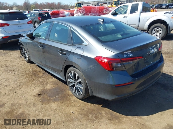 2024 Honda Civic EX z VIN 2HGFE1F76RH314980, wystawiony jako IAAI lot #42000094 z przebiegiem 13 576 mil mil oraz . Historia ofert i sprzedaży dostępna na DreamBid. Obrazek 3.