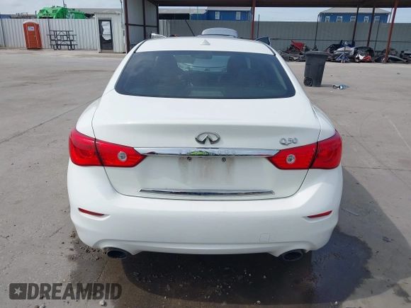 2017 Infiniti Q50 Premium with VIN JN1EV7APXHM741615, listed as a IAAI auction lot 41876088 with 84,774 mi miles and . Bid and sale history available at carsss.com. Image 16.
