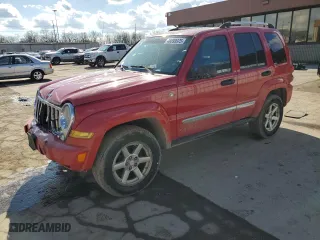 2005 Jeep Liberty Limited with VIN 1J4GL58K75W579706, listed as a Copart auction lot 46899975 with 277,442 mi miles and Salvage Title. Bid and sale history available at carsss.com. Image 1.