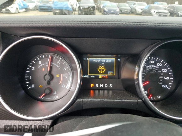 2020 Ford Mustang EcoBoost with VIN 1FA6P8TH8L5130742, listed as a Copart auction lot 46566815 with 61,221 mi miles and Salvage Title. Bid and sale history available at carsss.com. Image 9.