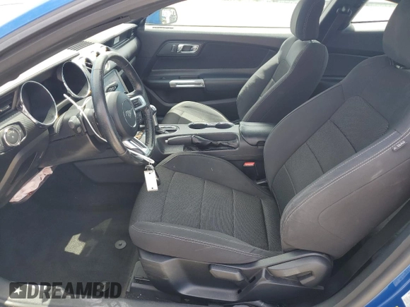 2017 Ford Mustang V6 with VIN 1FA6P8AM2H5301038, listed as a Copart auction lot 57375185 with 61,158 mi miles and Salvage title. Bid and sale history available at DreamBid. Image 7.