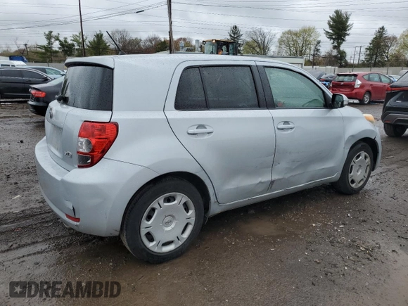 2008 Scion xD with VIN JTKKU10428J014325, listed as a Copart auction lot 52682275 with 107,930 mi miles and Salvage Title. Bid and sale history available at carsss.com. Image 3.