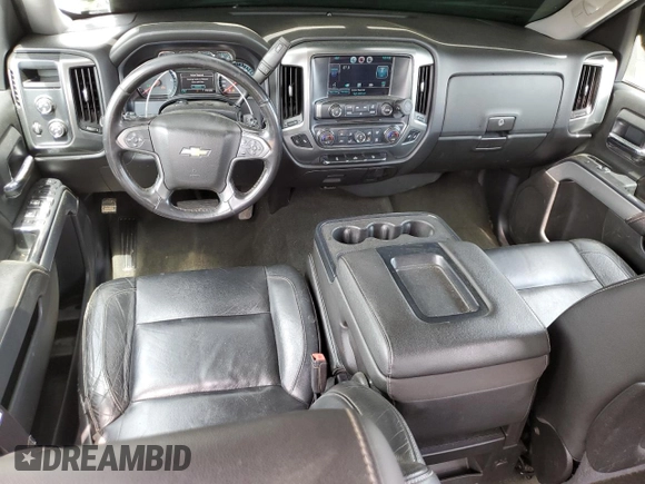 2015 Chevrolet Silverado 1500 LT with VIN 3GCUKREC7FG478455, listed as a Copart auction lot 54081965 with 196,449 mi miles and Salvage Title. Bid and sale history available at DreamBid. Image 8.
