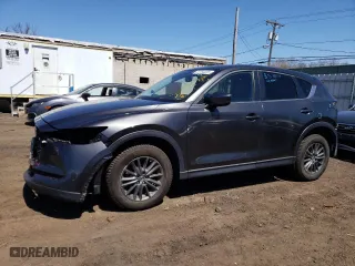 2017 Mazda CX-5 Touring with VIN JM3KFBCL3H0202598, listed as a Copart auction lot 52184325 with 77,740 mi miles and Salvage Title. Bid and sale history available at carsss.com. Image 1.