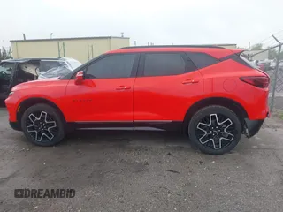 2023 Chevrolet Blazer RS with VIN 3GNKBKRS8PS155103, listed as a IAAI auction lot 42231530 with 21,751 mi miles and . Bid and sale history available at DreamBid. Image 14.