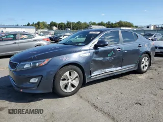2015 Kia Optima Hybrid with VIN KNAGM4AD8F5084301, listed as a Copart auction lot 69956994 with 92,468 mi miles and Salvage Title. Bid and sale history available at carsss.com. Image 1.