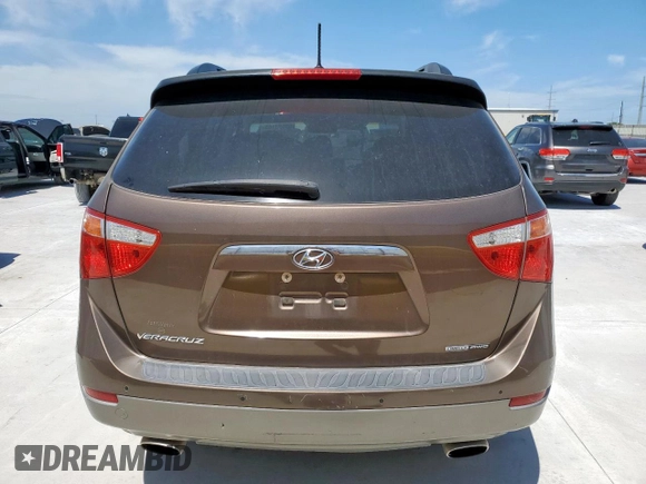 2012 Hyundai Veracruz Limited with VIN KM8NUDCC4CU194306, listed as a Copart auction lot 65523165 with 99,786 mi miles and Salvage title. Bid and sale history available at DreamBid. Image 6.