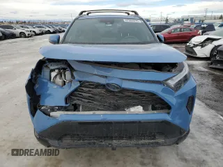 2022 Toyota RAV4 with VIN 2T34WRFV8NW148892, listed as a Copart auction lot 87884075 with 55,584 mi miles and Salvage title. Bid and sale history available at DreamBid. Image 5.