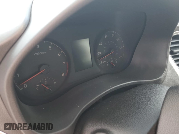 2022 Hyundai Accent SE with VIN 3KPC24A61NE182565, listed as a Copart auction lot 53781655 with Not Provided miles and Salvage Title. Bid and sale history available at DreamBid. Image 9.