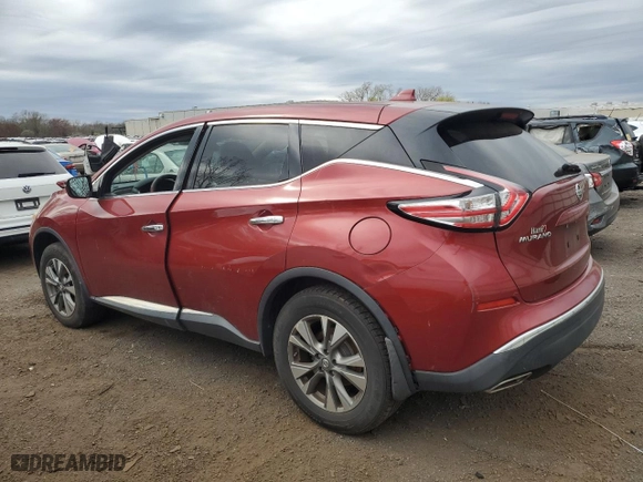 2016 Nissan Murano SL with VIN 5N1AZ2MH0GN160040, listed as a Copart auction lot 54091155 with 191,292 mi miles and Clean Title. Bid and sale history available at carsss.com. Image 2.