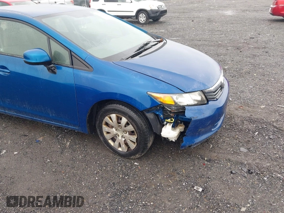 2012 Honda Civic LX z VIN 2HGFB2F54CH535126, wystawiony jako IAAI lot #42481363 z przebiegiem Nie podano mil oraz . Historia ofert i sprzedaży dostępna na DreamBid. Obrazek 13.