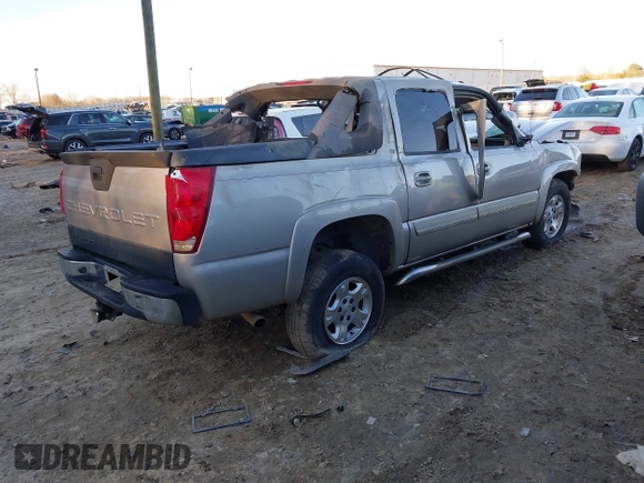 2005 Chevrolet Avalanche LS with VIN 3GNEC12Z75G229431, listed as a IAAI auction lot 41293938 with Not provided miles and . Bid and sale history available at DreamBid. Image 4.