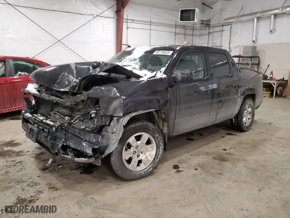 2012 Honda Ridgeline RTS with VIN 5FPYK1F47CB004038, listed as a Copart auction lot 88176025 with 0 mi miles and Salvage Title. Bid and sale history available at carsss.com. Image 1.