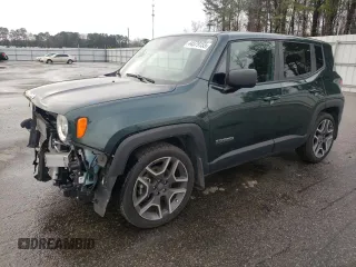 2021 Jeep Renegade Jeepster z VIN ZACNJCAB4MPM41650, wystawiony jako Copart lot #44579155 z przebiegiem 35 079 mil mil oraz Szkoda całkowita • Salvage title. Historia ofert i sprzedaży dostępna na DreamBid. Obrazek 1.