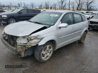 2005 Pontiac Vibe with VIN 5Y2SL63865Z435208, listed as a Copart auction lot 50960905 with 199,067 mi miles and Salvage Title. Bid and sale history available at carsss.com. Image 1.