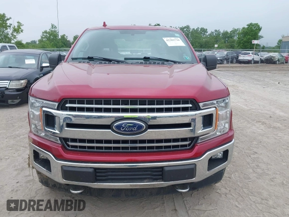 2018 Ford F-150 XL with VIN 1FTFW1E56JFE42735, listed as a IAAI auction lot 42382728 with 97,339 mi miles and . Bid and sale history available at DreamBid. Image 12.