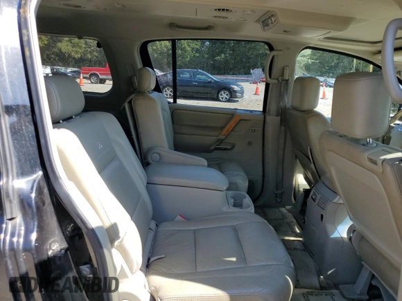 2004 Infiniti QX56 with VIN 5N3AA08C14N807476, listed as a Copart auction lot 75938334 with 200,675 mi miles and Salvage Title. Bid and sale history available at carsss.com. Image 11.