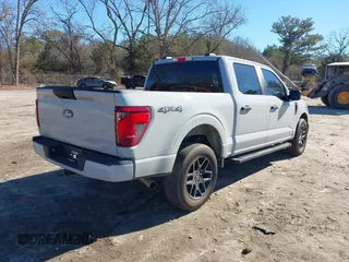 2024 Ford F-150 STX with VIN 1FTFW2L51RKD62920, listed as a IAAI auction lot 41362255 with 12,937 mi miles and . Bid and sale history available at carsss.com. Image 4.