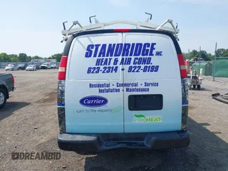 2015 Chevrolet Express Cargo с VIN 1GCWGFCF8F1104604, выставлен на аукционе IAAI как лот 42449161 с пробегом 276 501 миль миль и . История ставок и продаж доступна на DreamBid. Изображение 17.
