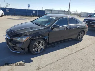 2018 Mercedes-Benz CLA with VIN WDDSJ4EB8JN556543, listed as a Copart auction lot 54046885 with 99,293 mi miles and Salvage Title. Bid and sale history available at carsss.com. Image 1.