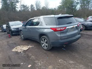 2018 Chevrolet Traverse LT Leather with VIN 1GNERHKW2JJ184968, listed as a IAAI auction lot 41467091 with 167,118 mi miles. Bid and sale history available at carsss.com. Image 3.