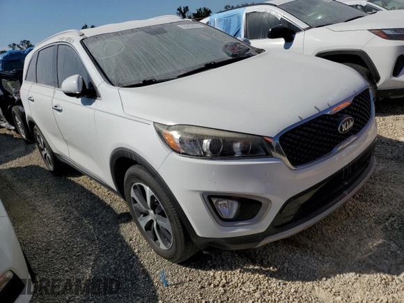 2018 Kia Sorento EX with VIN 5XYPH4A12JG404791, listed as a Copart auction lot 42571595 with Not provided miles and Non repairable. Bid and sale history available at DreamBid. Image 4.