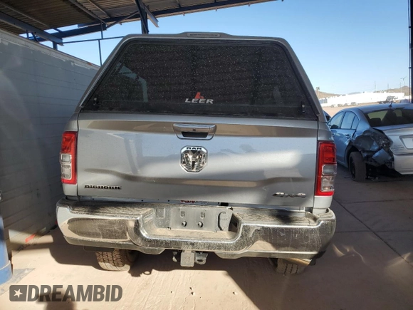 2022 Ram 2500 Big Horn with VIN 3C6UR5DLXNG254768, listed as a Copart auction lot 84797954 with 65,063 mi miles and Salvage Title. Bid and sale history available at carsss.com. Image 6.