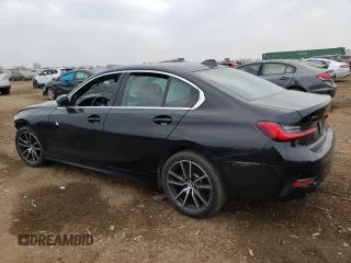 2021 BMW 3 Series 330i xDrive with VIN 3MW5R7J04M8C07390, listed as a Copart auction lot 70503912 with 25,215 mi miles. Bid and sale history available at carsss.com. Image 2.