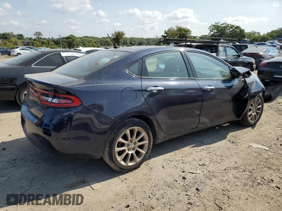 2013 Dodge Dart Limited with VIN 1C3CDFCA1DD148119, listed as a Copart auction lot 70910904 with 118,148 mi miles and Non Repairable. Bid and sale history available at carsss.com. Image 3.