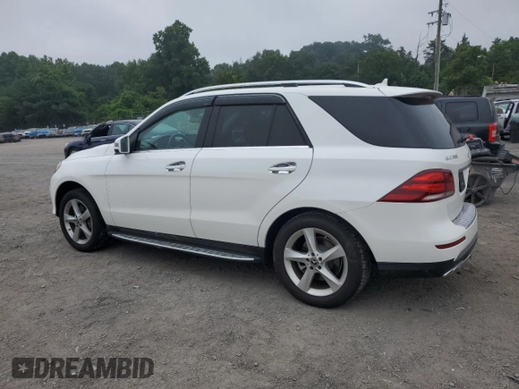 2017 Mercedes-Benz GLE 350 with VIN 4JGDA5HBXHA908197, listed as a Copart auction lot 62640215 with 67,165 mi miles and Salvage title. Bid and sale history available at DreamBid. Image 2.
