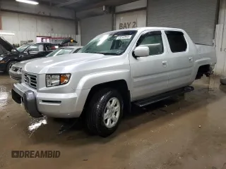 2007 Honda Ridgeline RTS with VIN 2HJYK16497H546990, listed as a Copart auction lot 43242945 with 107,038 mi miles and Salvage Title. Bid and sale history available at carsss.com. Image 1.