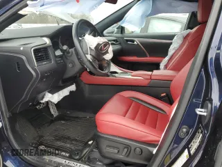 2022 Lexus RX 350 F Sport with VIN 2T2YZMDA5NC355905, listed as a Copart auction lot 44953705 with 25,938 mi miles and Salvage title. Bid and sale history available at DreamBid. Image 7.