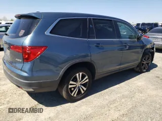 2016 Honda Pilot EX-L with VIN 5FNYF6H50GB008938, listed as a Copart auction lot 50459215 with 102,743 mi miles and Salvage Title. Bid and sale history available at DreamBid. Image 3.