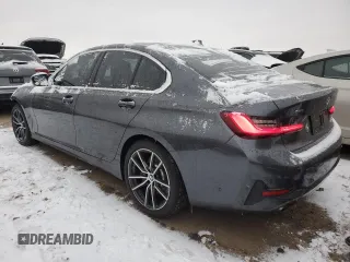 2019 BMW 3 Series 330i xDrive with VIN 3MW5R7J52K8A05155, listed as a Copart auction lot 88263325 with 97,201 mi miles and Salvage Title. Bid and sale history available at DreamBid. Image 2.