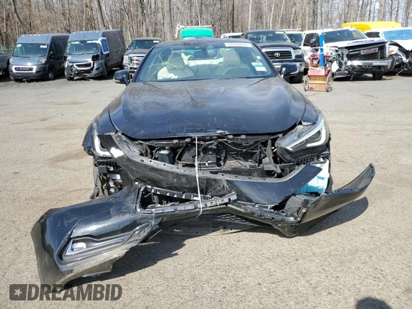 2017 Infiniti Q60 Red Sport 400 z VIN JN1FV7EK2HM611251, wystawiony jako Copart lot #55114595 z przebiegiem 38 479 mil mil oraz Szkoda całkowita • Salvage title. Historia ofert i sprzedaży dostępna na DreamBid. Obrazek 5.