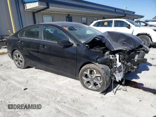 2021 Kia Forte LXS with VIN 3KPF24AD1ME327212, listed as a Copart auction lot 46270035 with 59,315 mi miles and Salvage title. Bid and sale history available at DreamBid. Image 4.