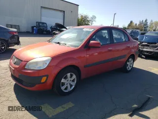 2009 Kia Rio SX with VIN KNADE223096455363, listed as a Copart auction lot 53117485 with 151,685 mi miles and Clean Title. Bid and sale history available at carsss.com. Image 1.