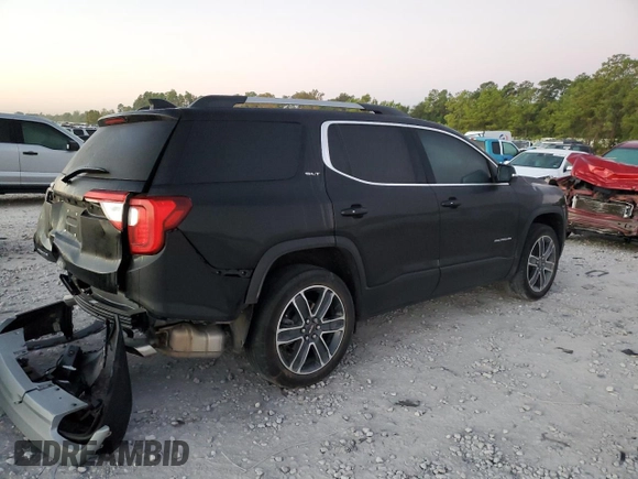 2021 GMC Acadia SLT with VIN 1GKKNML42MZ207382, listed as a Copart auction lot 72583383 with 51,099 mi miles and Clean Title. Bid and sale history available at DreamBid. Image 3.